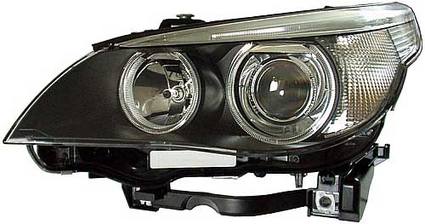 BMW Headlight Assembly - Driver Side (Xenon) 63127166117 - Hella 160697001